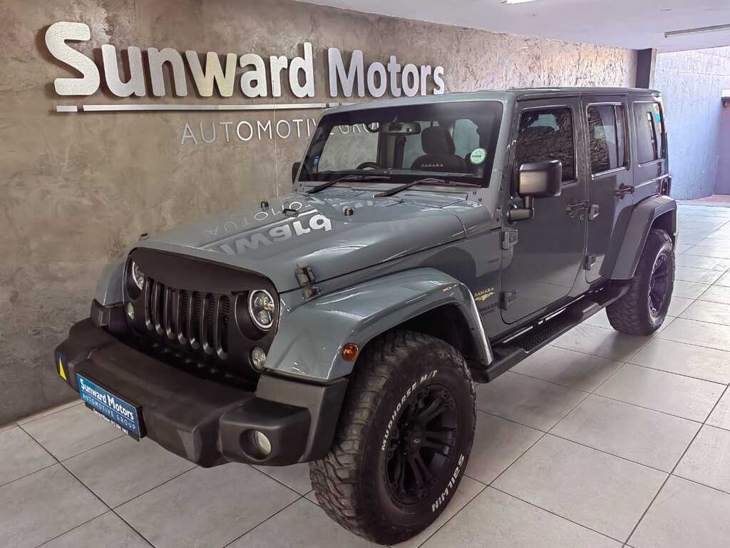 Jeep Wrangler 3.6L V6 Unlimited Sahara Auto for sale in Gauteng.