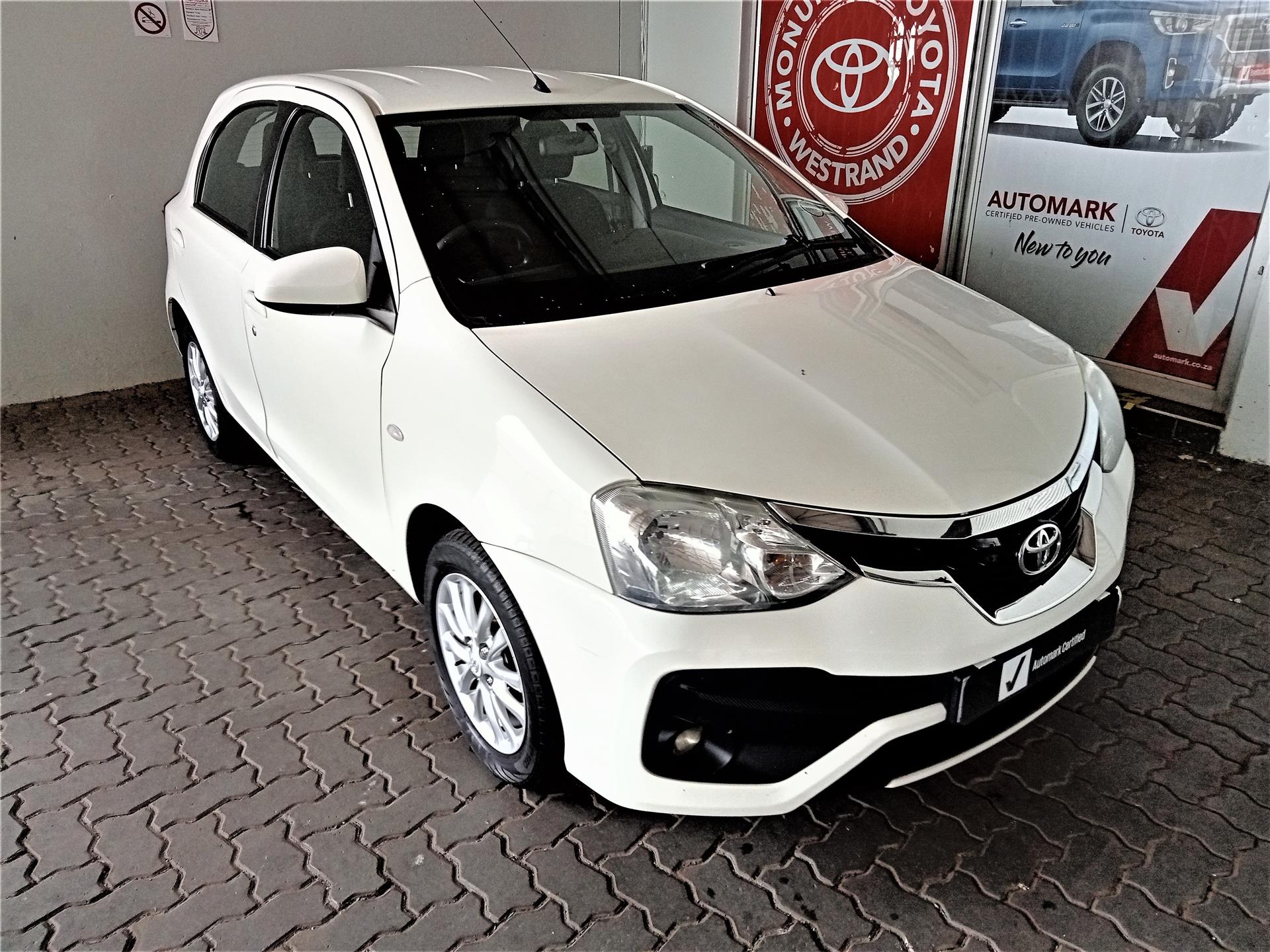 Used 2017 Toyota Etios Hatch for sale in Roodepoort Gauteng - ID ...