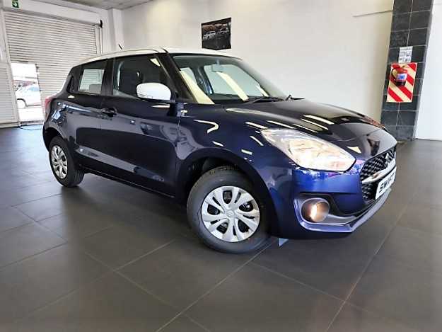 Used 2024 Suzuki Swift For Sale In Pietermaritzburg KwaZulu Natal ID   2024 MidnightBluePearlWhiteRoof Suzuki Swift 12 GL 8033136 1 625x469 