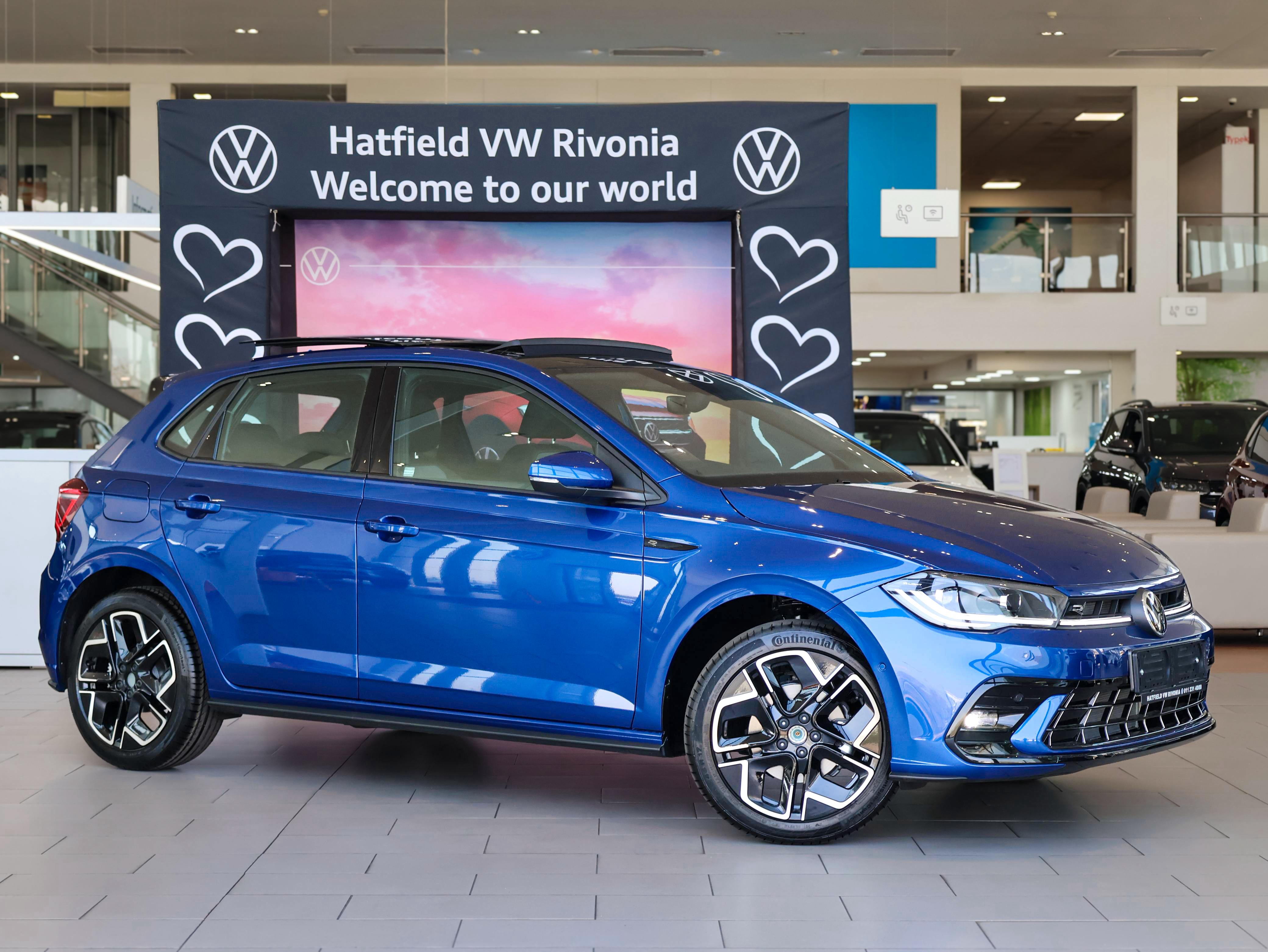 Reef Blue Golf Polo R Line New Volkswagen Polo Life TSI 95PS