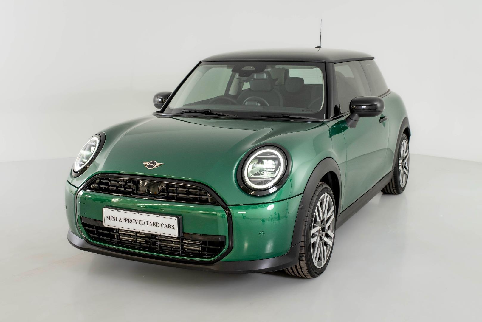 1/18Maisto MINI COOPER 深緑ダークグリーン×白屋根USED MINI MINI