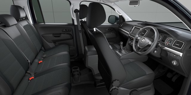VW Amarok interior view