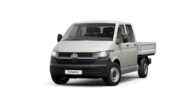 View of VW Transporter Double Cab